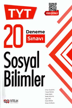 TYT Sosyal Bilimler 20 Deneme Sınavı 1.Oturum kapak görseli